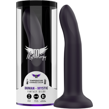 Duman Mystic Dildo Thermo-Color Grande, 20 cm, Silicone Premium